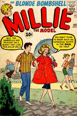MILLIE the MODEL #105, November, 1961