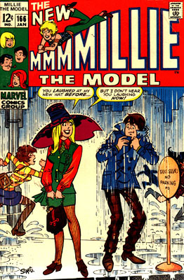 MILLIE the MODEL #166, January, 1969