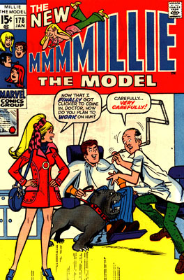 MILLIE the MODEL #178, January, 1970
