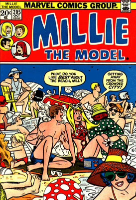 MILLIE the MODEL #205, October, 1973