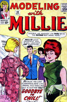 MODELING with MILLIE #33, September, 1964