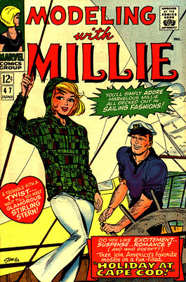 MODELING with MILLIE #47, June, 1966