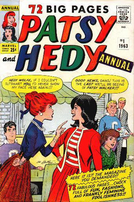 PATSY and HEDY Queen-Size Annual #1, 1963